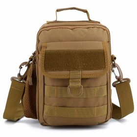 Outdoor Wear-resistant Sports Chest Bag (Option: Khaki-Below 20L)